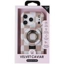 Velvet Caviar MagSafe Case with Magnetic Ring for iPhone 17 Pro - Nude Checkered