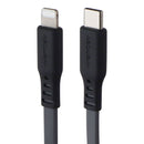 Ventev 6FT USB-C to Lightning 8-Pin Charging and Data Sync Flat Cable - Gray