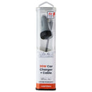 Ventev (30W) USB-C Car Charger + Cable (USB-C to Lightning 8-Pin) - Gray/Black