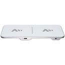 Ventev (15W) Qi Wireless Universal Ultrafast Dual Charging Pad - White