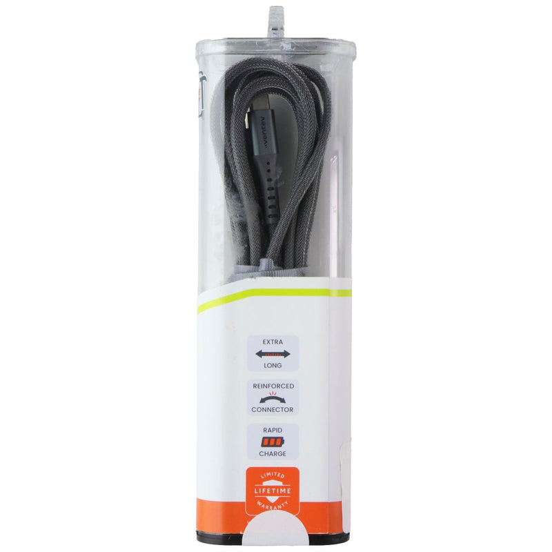 Ventev (10-Foot) USB-C to USB-C Charge and Data Sync Alloy Cable - Steel