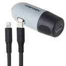 Ventev 20W ULTRAFAST USB-C Car Charger w/ Lightning/USB-C Cable (CC20-CL257361)