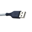 Ventev 6 Foot Braided High Speed USB-A to Micro-USB Cable - Gray