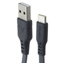 Ventev 3.3 Foot USB-A to USB-C High Speed Flat Cable - Gray
