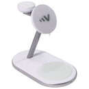 Ventev Qi2 Wireless 3-1 Desk Mount - White/Silver (Q2SSTAND3-266626)