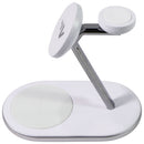 Ventev Qi2 Wireless 3-1 Desk Mount - White/Silver (Q2SSTAND3-266626)