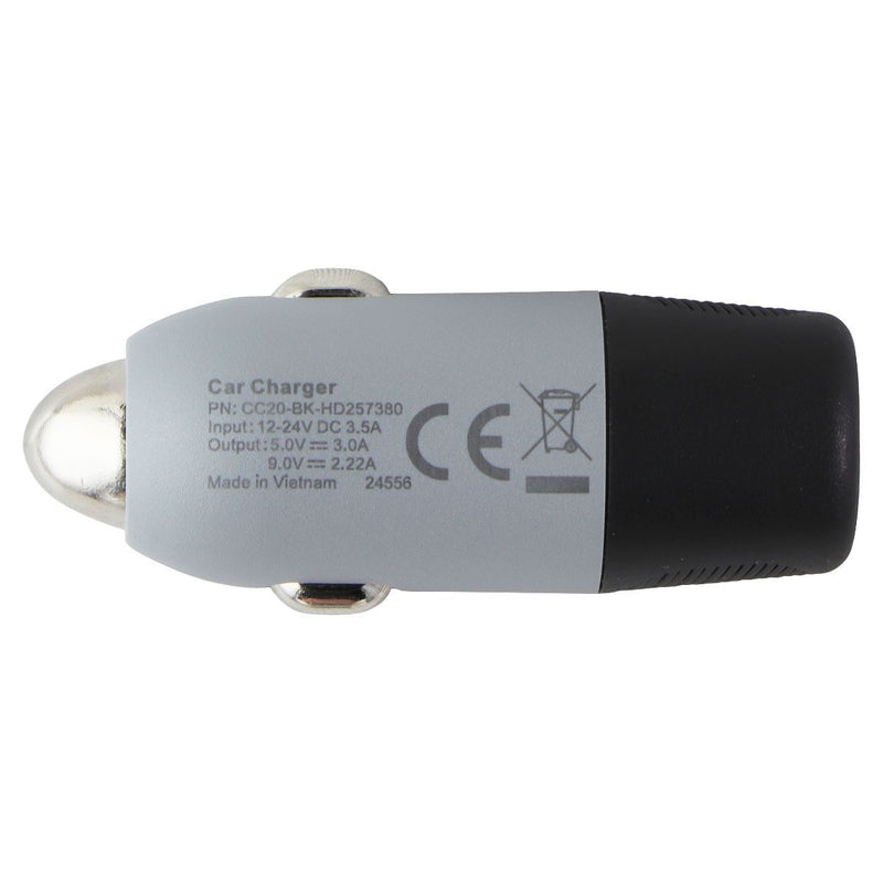 Ventev (20W) ULTRAFAST USB-C Universal Car Charger - Black/Gray