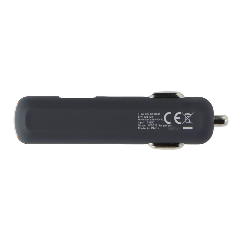 Ventev Dashport r2240 Dual Port Car Charger with 3.3Ft Micro-USB Cable - Gray