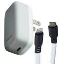 Ventev 20W USB-C Wall Charger + USB-C to Lightning 8-Pin Cable - White