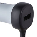 Ventev (27W) Dual Ultra Fast USB-A Car Charger with 8-Pin Connected Cable - Gray