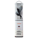 Ventev (27W) Dual Ultra Fast USB-A Car Charger with 8-Pin Connected Cable - Gray