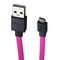 Ventev (544336) 6Ft Sync & Charge Cable for Micro USB Devices - Pink/Gray