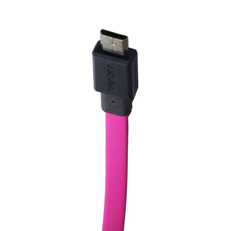 Ventev (544336) 6Ft Sync & Charge Cable for Micro USB Devices - Pink/Gray