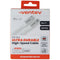 Ventev 10 Foot Alloy USB-C to Lightning 8-Pin Ultra Durable Cable - White