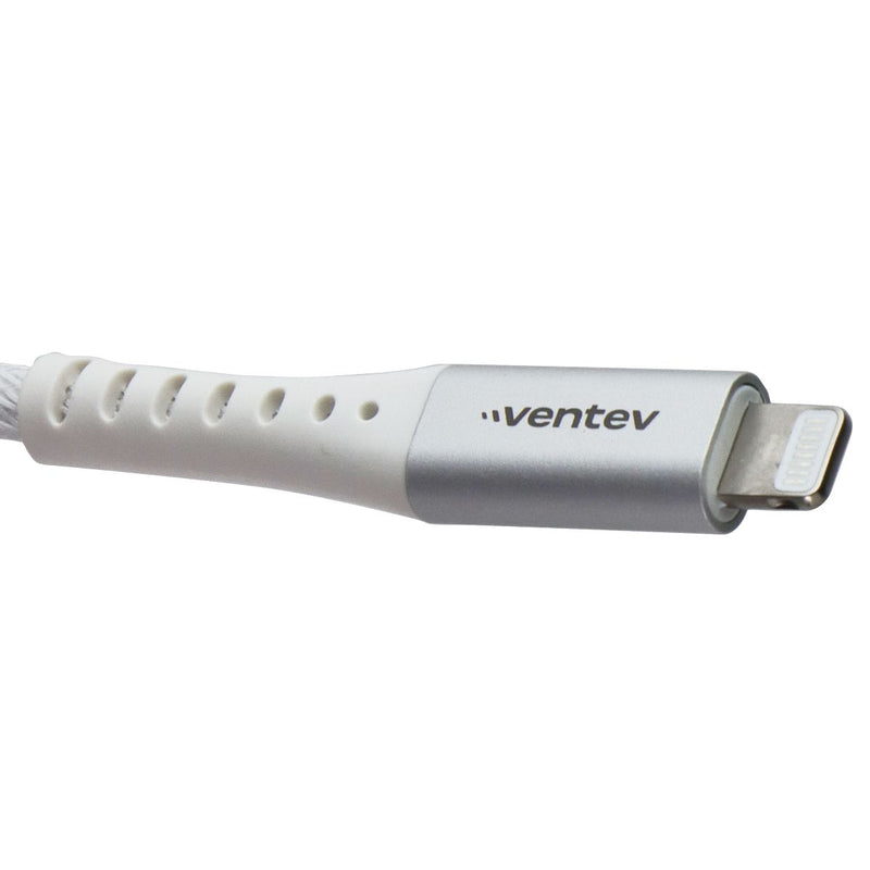 Ventev 10 Foot Alloy USB-C to Lightning 8-Pin Ultra Durable Cable - White