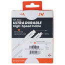 Ventev 10 Foot Alloy USB-C to Lightning 8-Pin Ultra Durable Cable - White