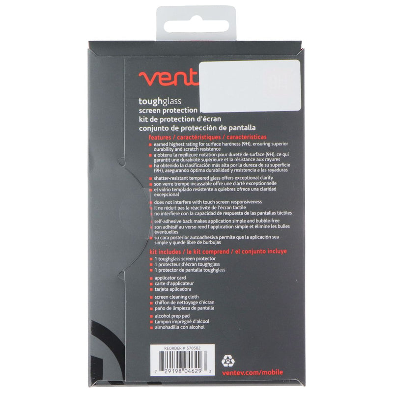 Ventev Tough Glass Tempered Glass Screen Protector for iPhone 5/5S/5C - Clear