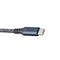 Ventev (3-Foot) Tangle-Free Charge/Sync Helix Coiled USB-C to 8-Pin Cable - Gray