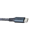 Ventev (3-Foot) Tangle-Free Charge/Sync Helix Coiled USB-C to 8-Pin Cable - Gray