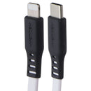 VENTEV 3.3 Foot USB-C to Lightning (8-Pin) High Speed Flat Cable - White