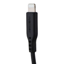 Ventev 27W Dual Car Charger (USB-A Port + Connected 8-Pin Cable) - Gray/Black