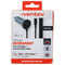 Ventev 27W Dual Car Charger (USB-A Port + Connected 8-Pin Cable) - Gray/Black