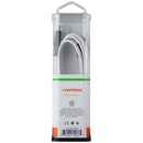 Ventev (3.3-Ft) ChargeSync Flat USB-C to USB-A Cable - White/Black