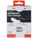 Ventev (30W) Single Port Ultra Fast USB-C Universal Car Charger - Gray/Black