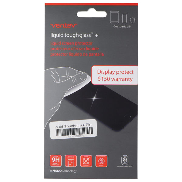 Ventev (Liquid Tough Glass+) Screen Protector for All Devices - Clear