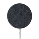 Ventev 15W Wireless Magnetic Charger XL w/ 10 Foot USB-C Cable - White