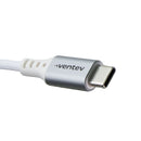 Ventev 15W Wireless Magnetic Charger XL w/ 10 Foot USB-C Cable - White