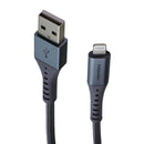 Ventev 10 Foot Alloy High Speed USB-A to Lightning 8-Pin Cable - Gray