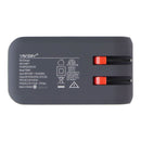 Ventev Wallport 27W USB-C Charger + (USB-C to USB-C Cable) Combo - Gray