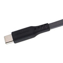 Ventev 3.3-Foot USB-C to Lightning 8-Pin Flat Cable - Gray