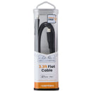 Ventev 3.3-Foot USB-C to Lightning 8-Pin Flat Cable - Gray