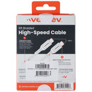Ventev (6-Foot) USB-C to USB-C Braided High-Speed Cable - Black/Gray