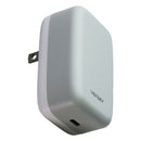 Ventev 30W Single Port USB-C Wall Charger with Folding Prongs - White