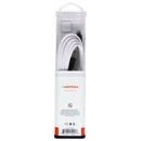 Ventev (6-Foot) USB-A to 8-Pin Charge and Sync Flat Cable for Apple - White
