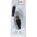 Ventev (6-Foot) USB-A to 8-Pin Charge and Sync Flat Cable for Apple - White