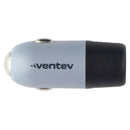 Ventev (12W) Single Port USB-A Rapid Charge Car Charger - Gray/Black