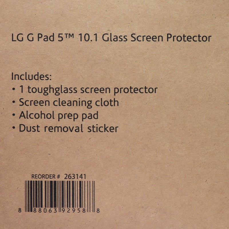 Ventev ToughGlass Series 9H Glass Screen Protector for LG G Pad 5 10.1