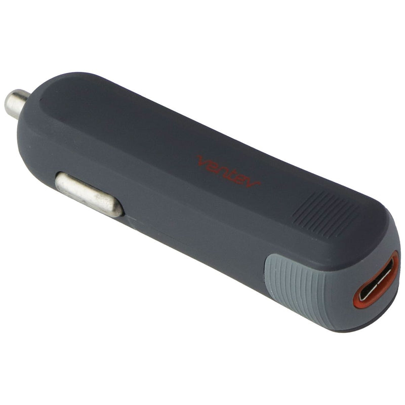 Ventev (27W/3A) Dashport pd1300 Car Charger Single USB-C Port - Gray