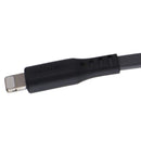 Ventev 6-Foot USB-A to Lightning 8-Pin Charging and Data Sync Flat Cable - Gray