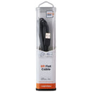 Ventev 6-Foot USB-A to Lightning 8-Pin Charging and Data Sync Flat Cable - Gray