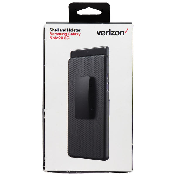 Verizon Shell & Holster Combo Case for Galaxy Note20 (5G) - Black