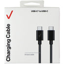 Verizon (6Ft) USB-C to USB-C Charging Cable - Black (CAB6CTOCBLK-A)