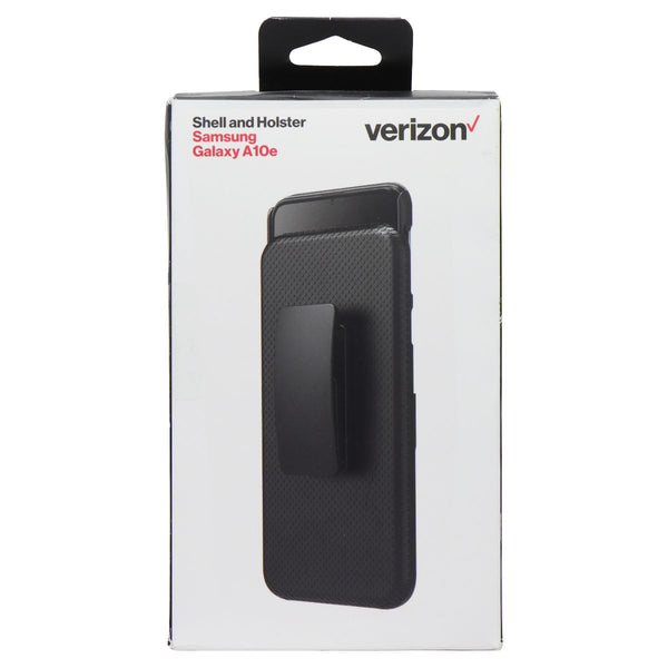Verizon Shell and Holster Combo Case for Samsung Galaxy A10e - Black