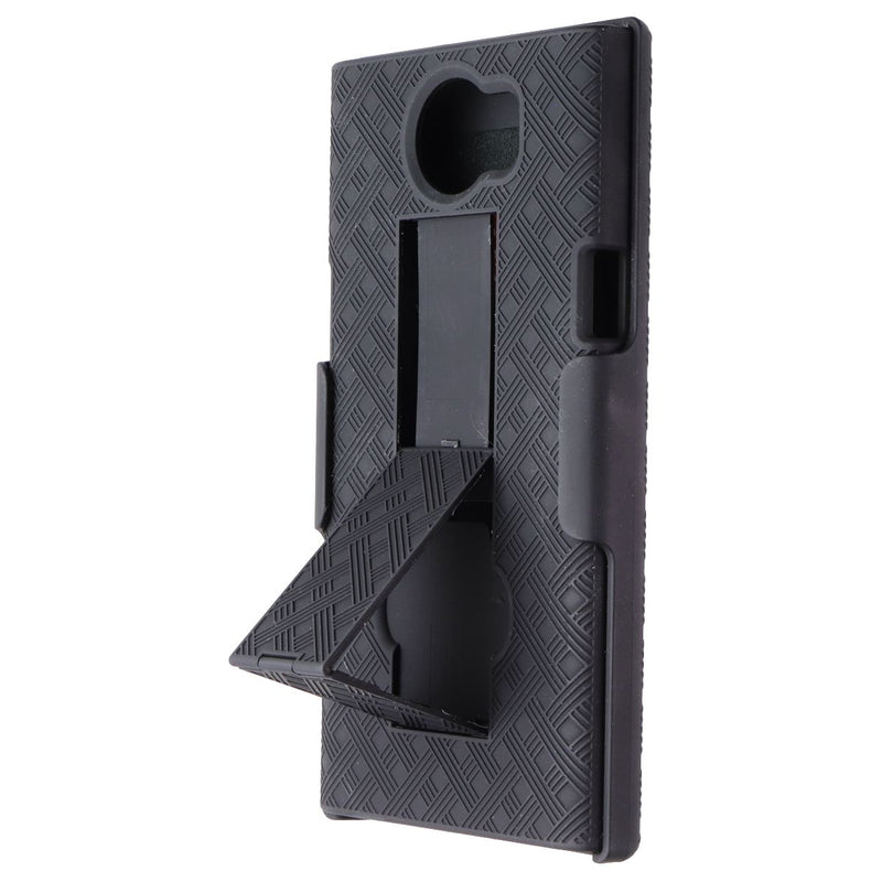Verizon Shell and Holster Combo with Kickstand for the Blackberry Priv - Black