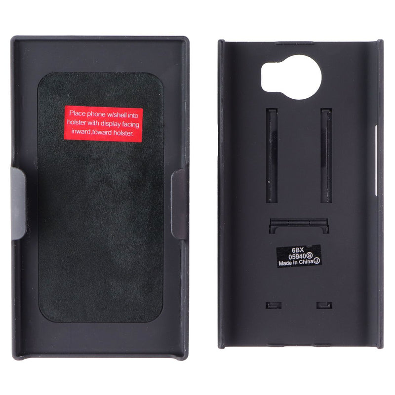 Verizon Shell and Holster Combo with Kickstand for the Blackberry Priv - Black