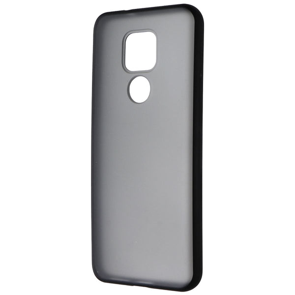 Verizon Slim Sustainable Case for Motorola Moto G Play 2021- Black Smoke/Clear